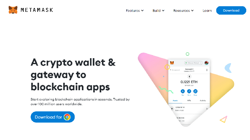 Metamask anonym kryptolommebok uten KYC.