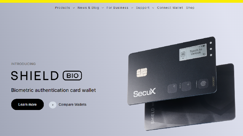 SecuX anonym kryptolommebok uten KYC.