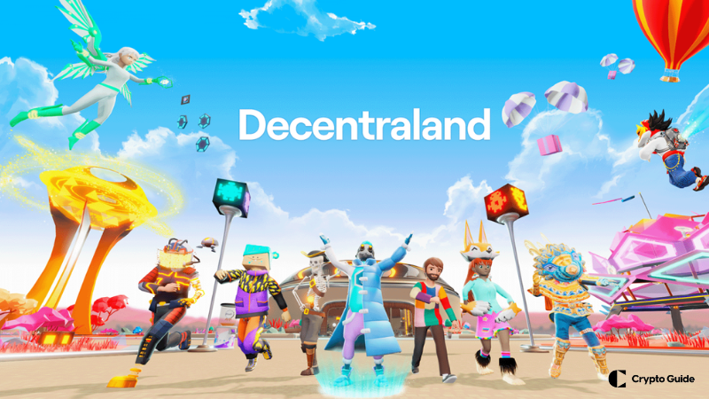 Decentraland blockchain-spill