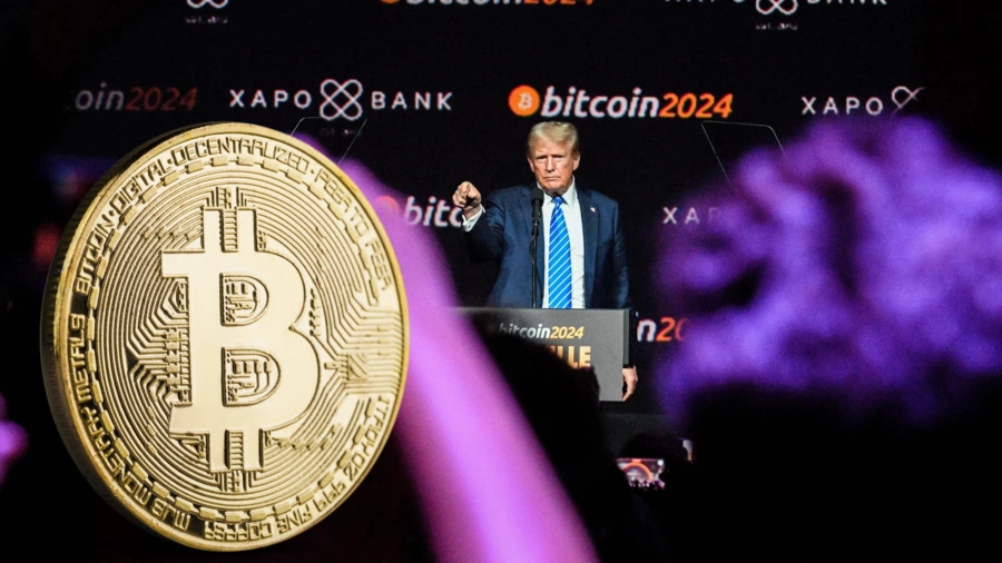 Trump presenterer dristig Bitcoin-reserveplan på konferanse i Nashville