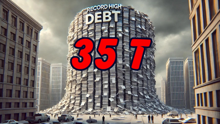 USA legger til 1 billion dollar i gjeld hver 100. dag, advarer Kiyosaki