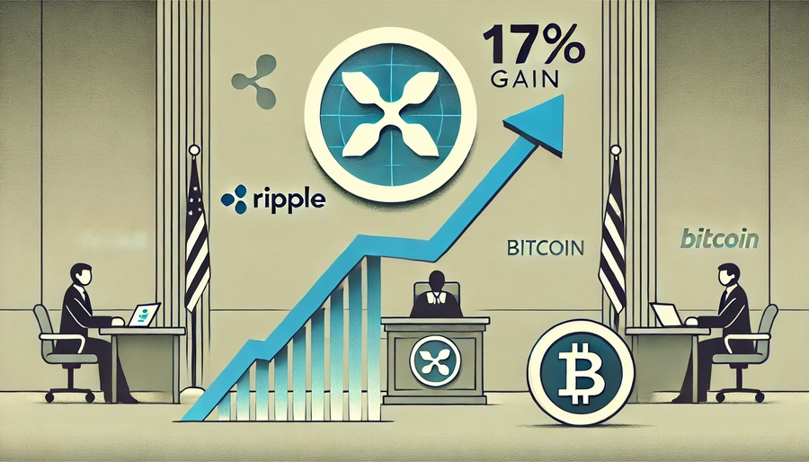 XRP overgår Bitcoin-gevinster og stiger 17% når Ripple-SEC-saken nærmer seg