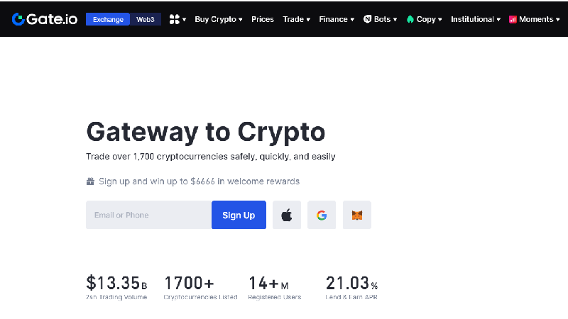 Gate io p2p
