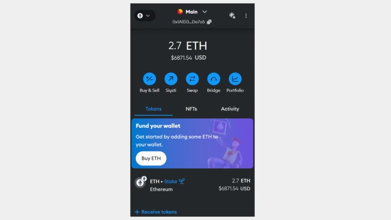 Metamask lommebok1